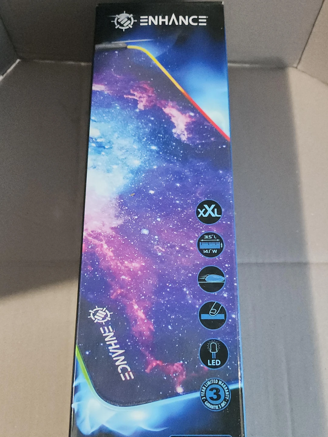 ENHANCE XXL LED Gaming Mousepad