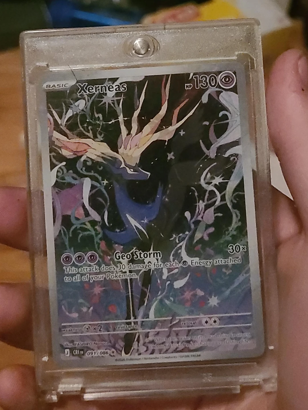 Xerneas Pokemon Card
