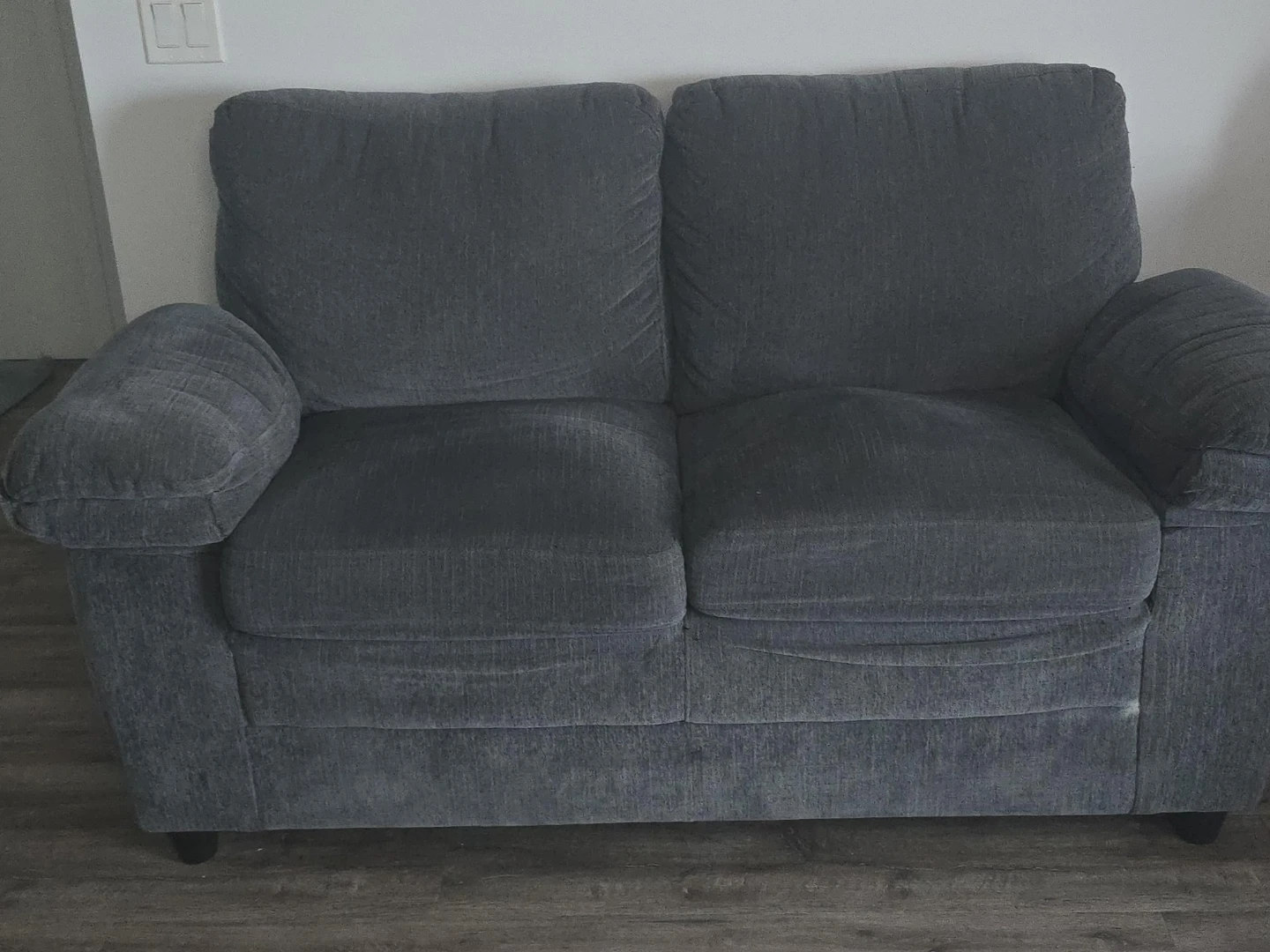 Grey Loveseat Sofa