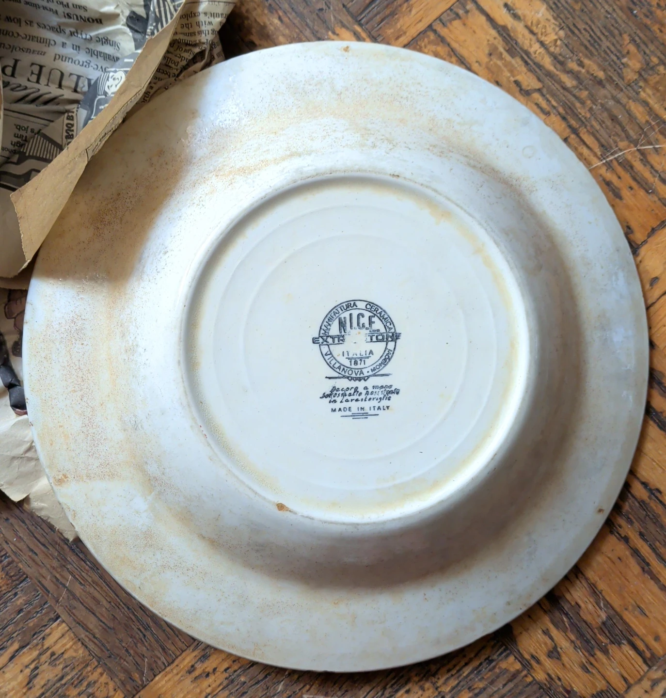 N.I.C.E. Ceramica Plate