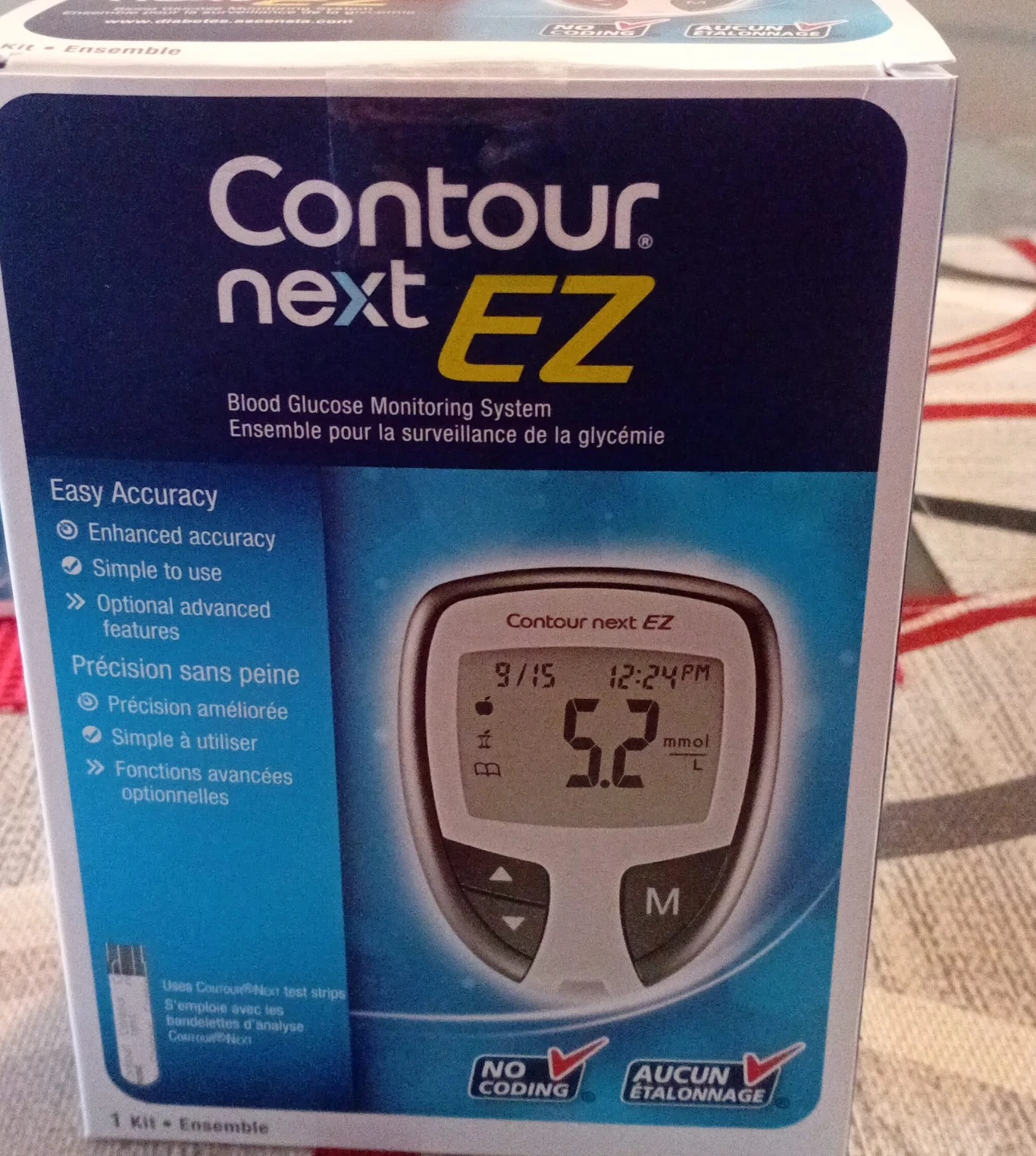 Contour Next EZ Blood Glucose Monitoring System