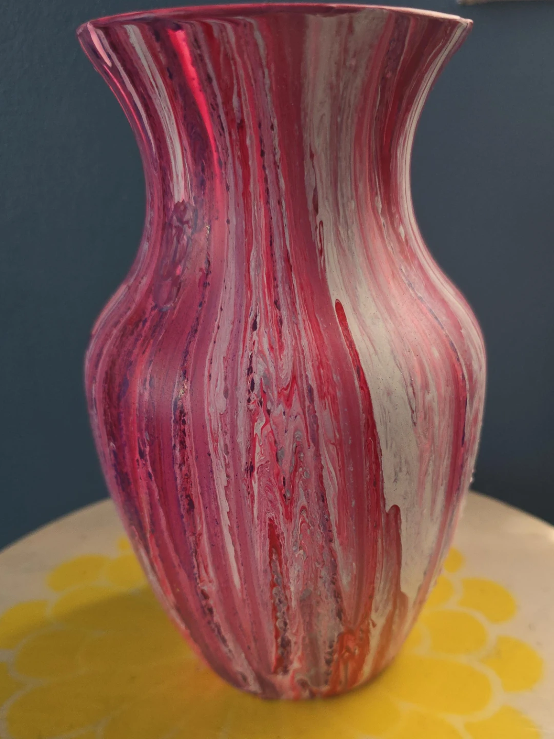 Handmade Swirl Pattern Vase