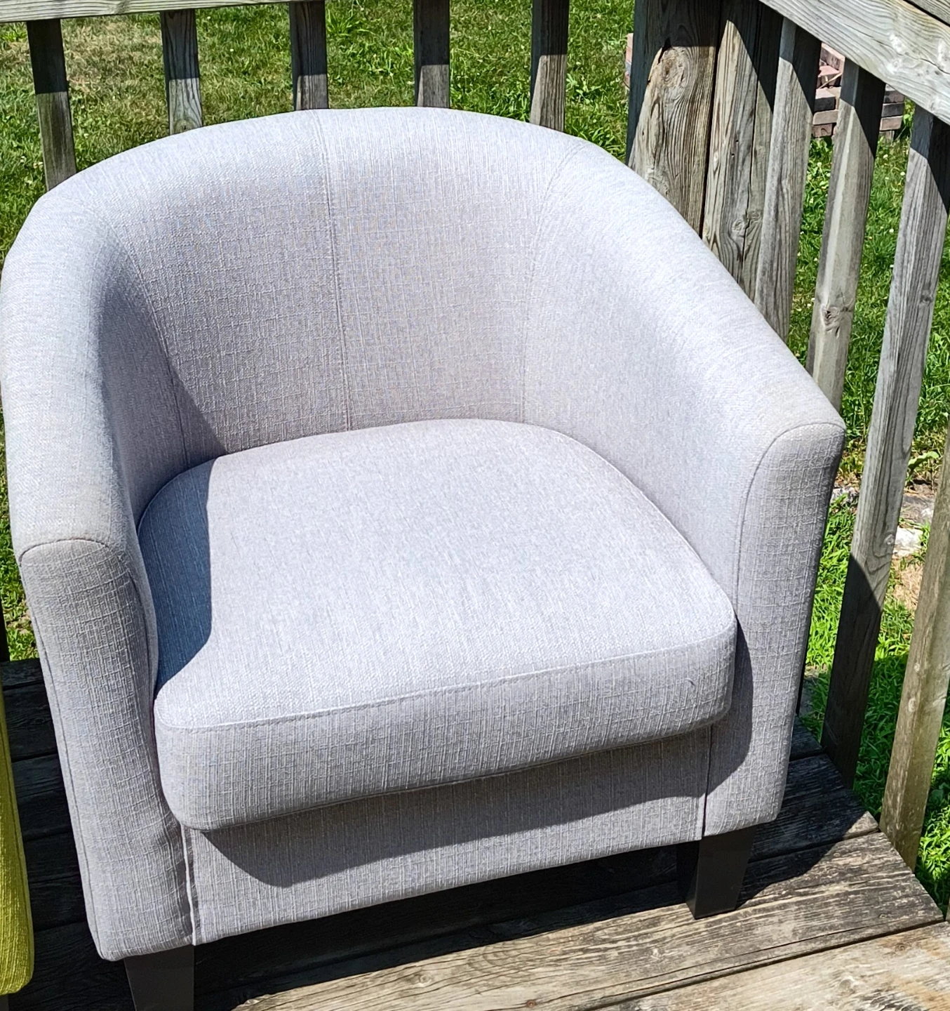 Light Grey Accent Chair