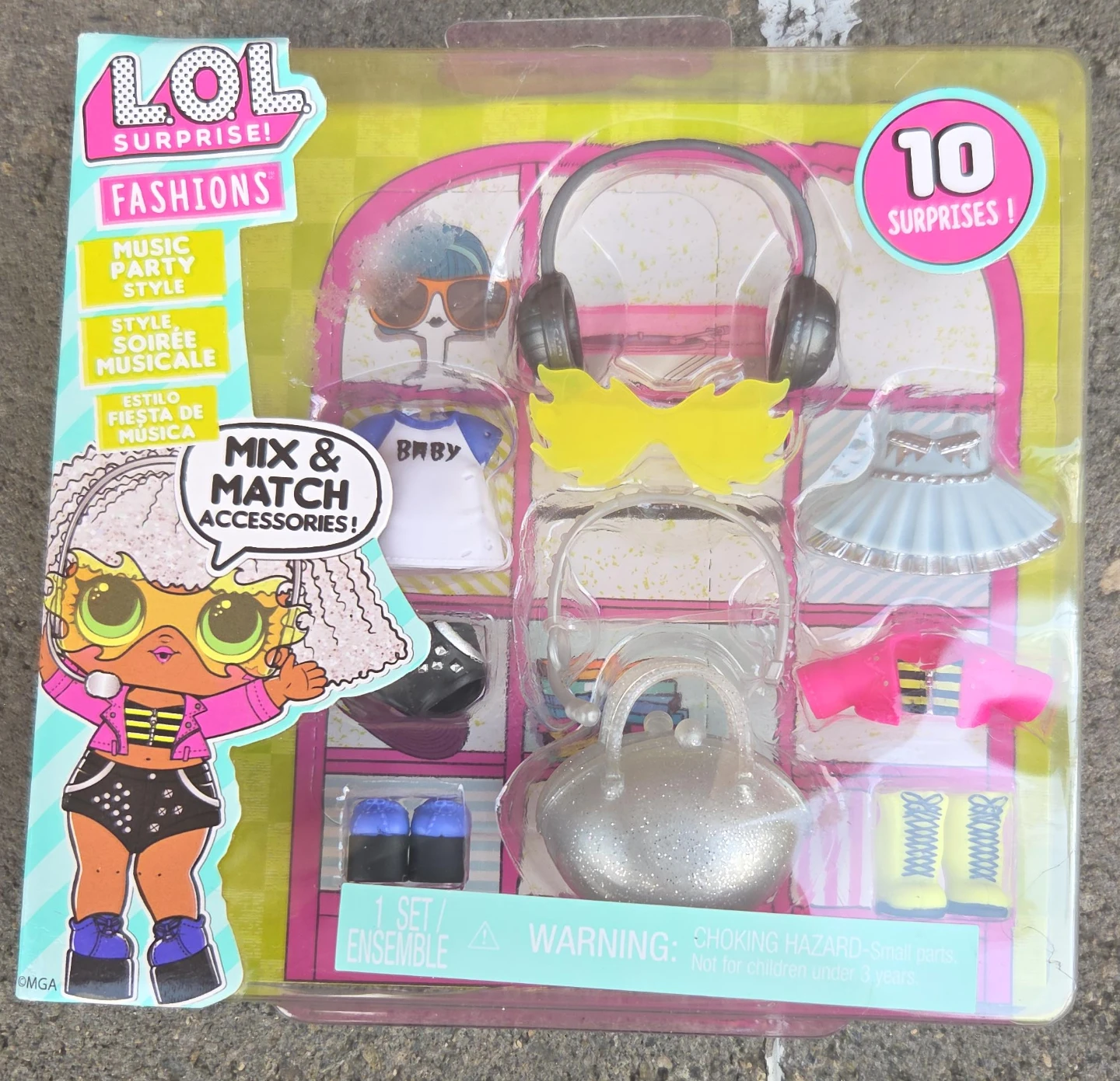 LOL Surprise Fashions Music Party Style Accessories