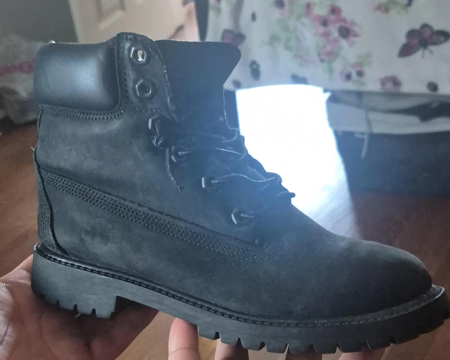 Black Timberland Boots