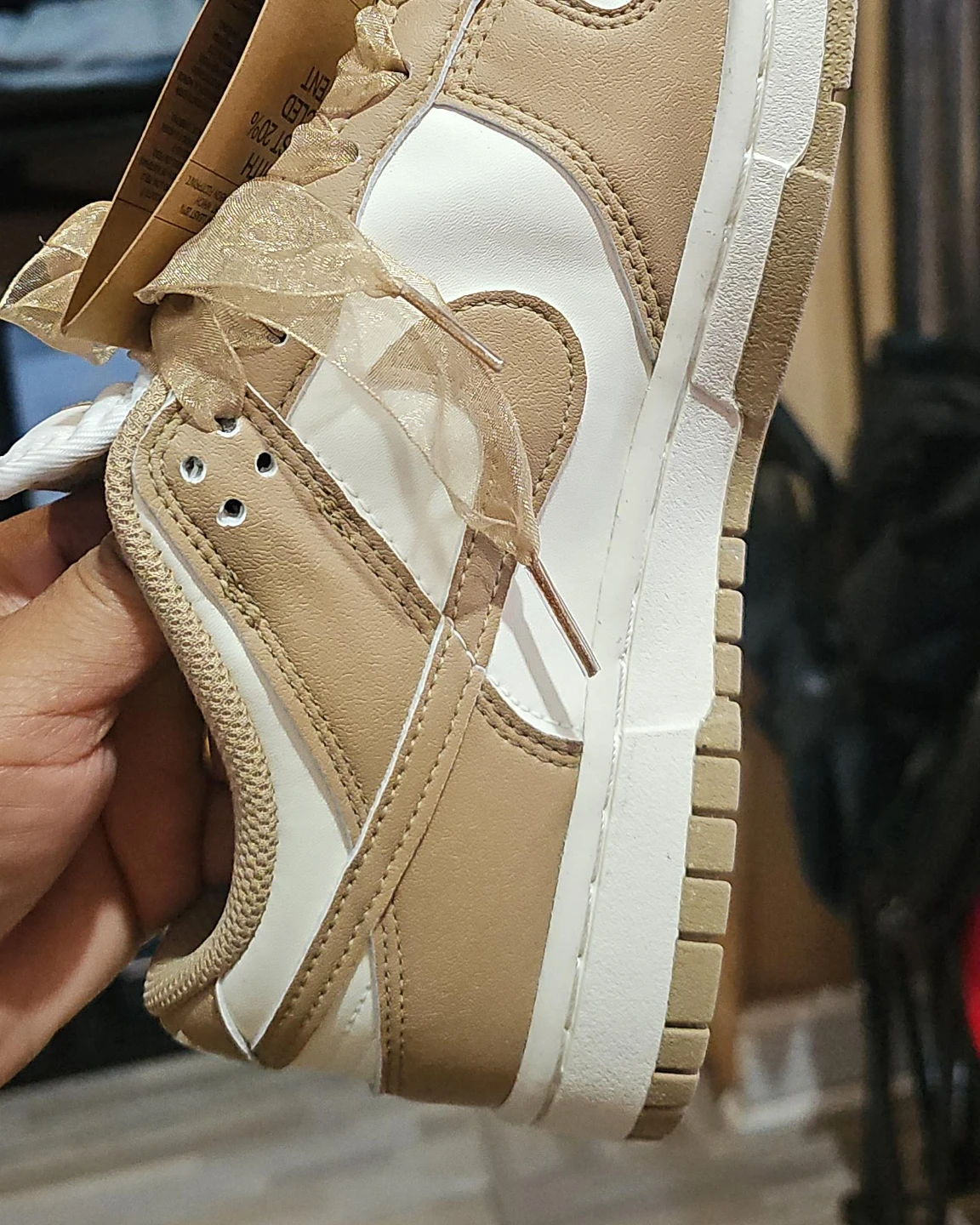 Nike Dunk Low SE 'Goddess' Sail/White-Brown