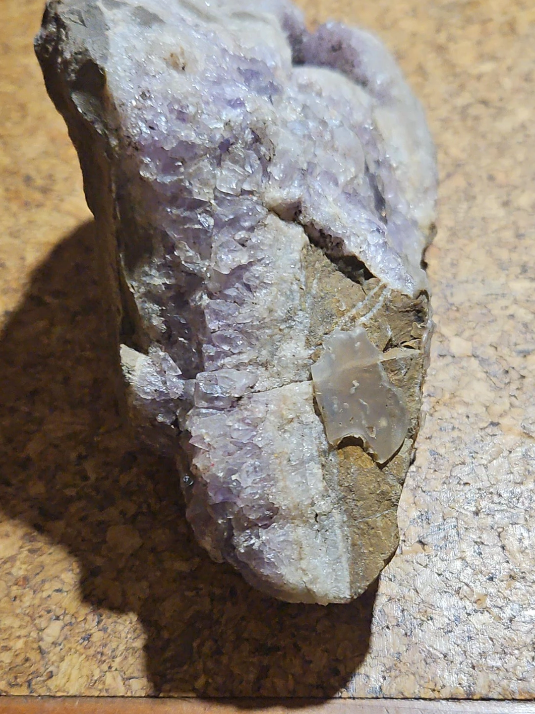 Raw Amethyst Geode Crystal Rock