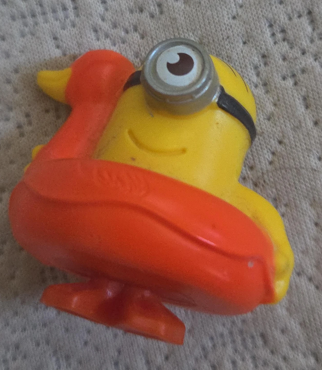 Minion rubber ducky toy