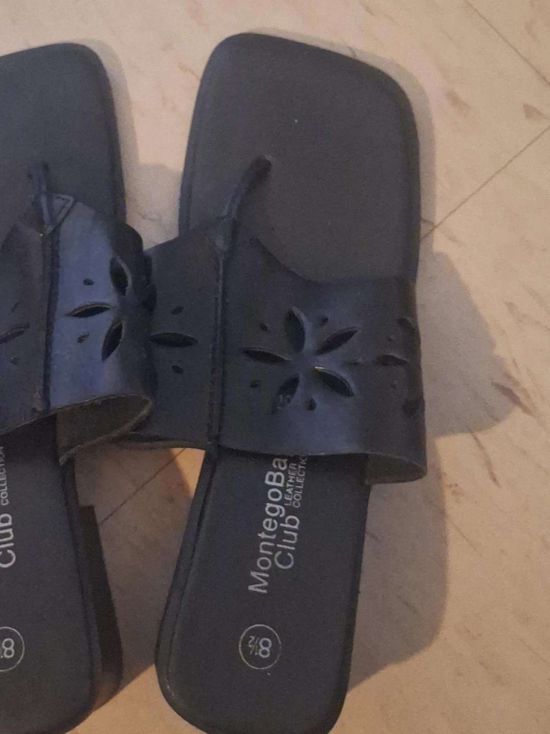 Montego Bay Club Leather Sandals Size 8.5