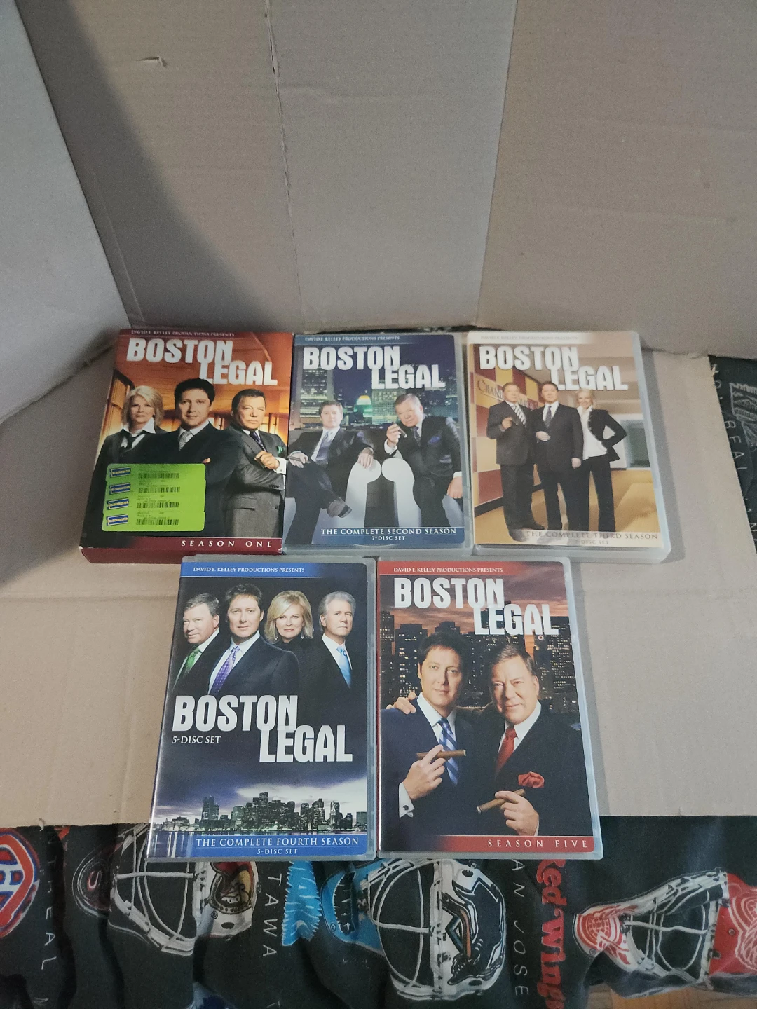 Boston Legal Seasons 1-5 Complete DVD Set