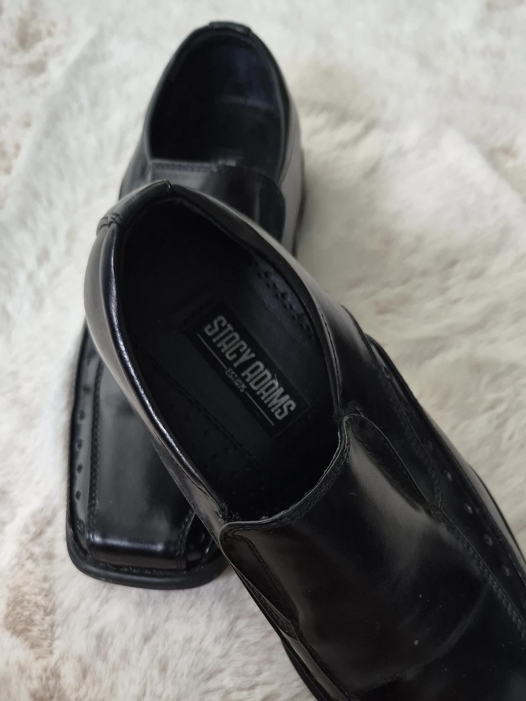 Stacy Adams Black Dress Shoes