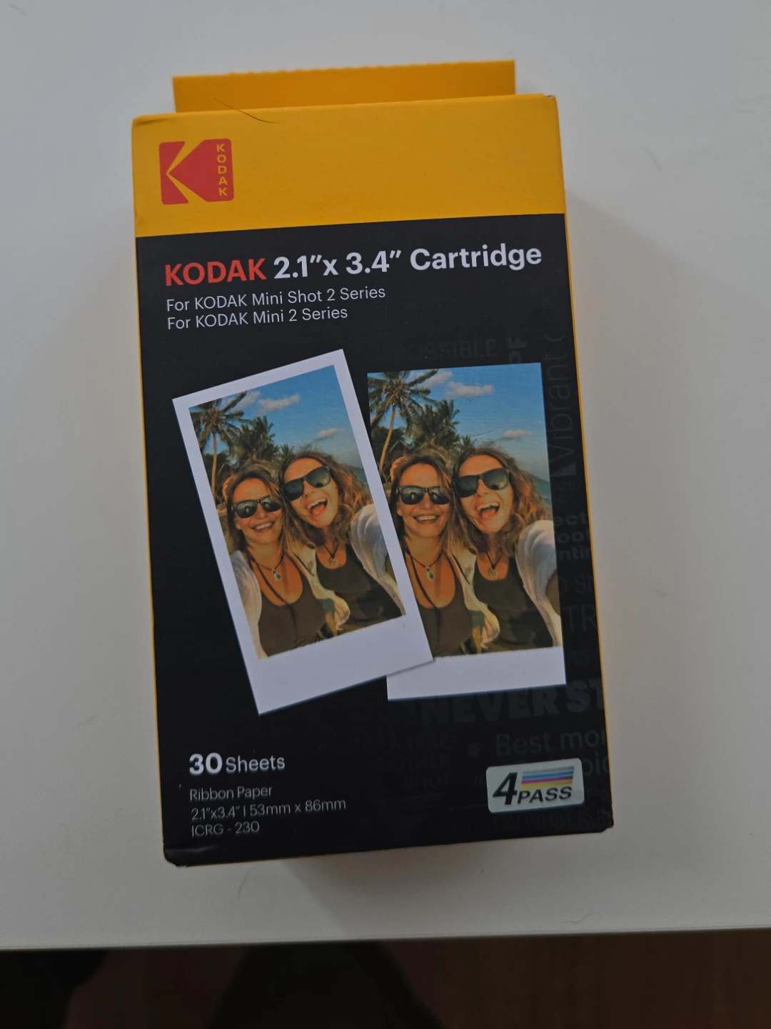 Kodak 2.1" x 3.4" Cartridge - 30 Sheets