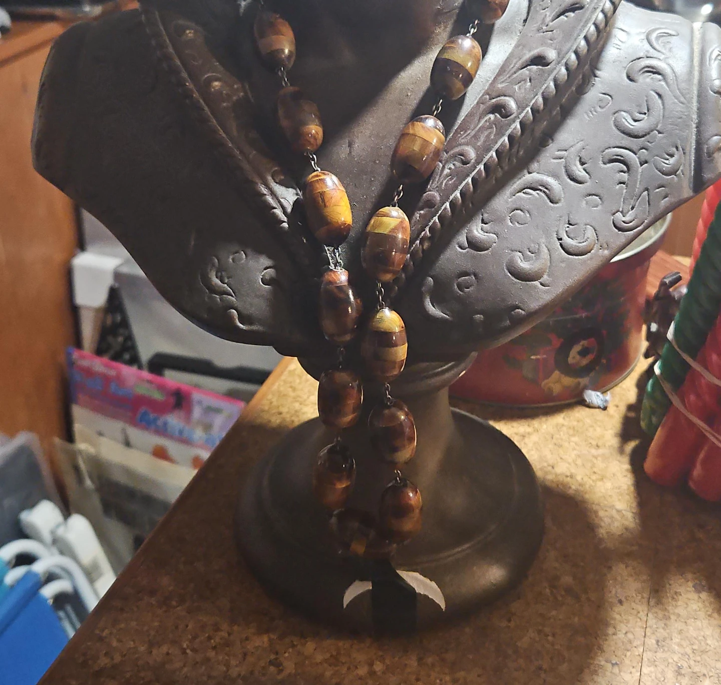 Wood Bead Necklace