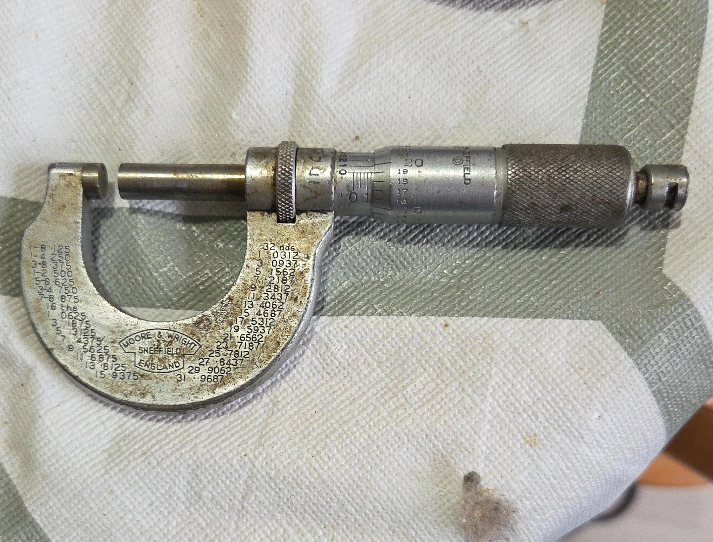 Moore & Wright Micrometer Sheffield England