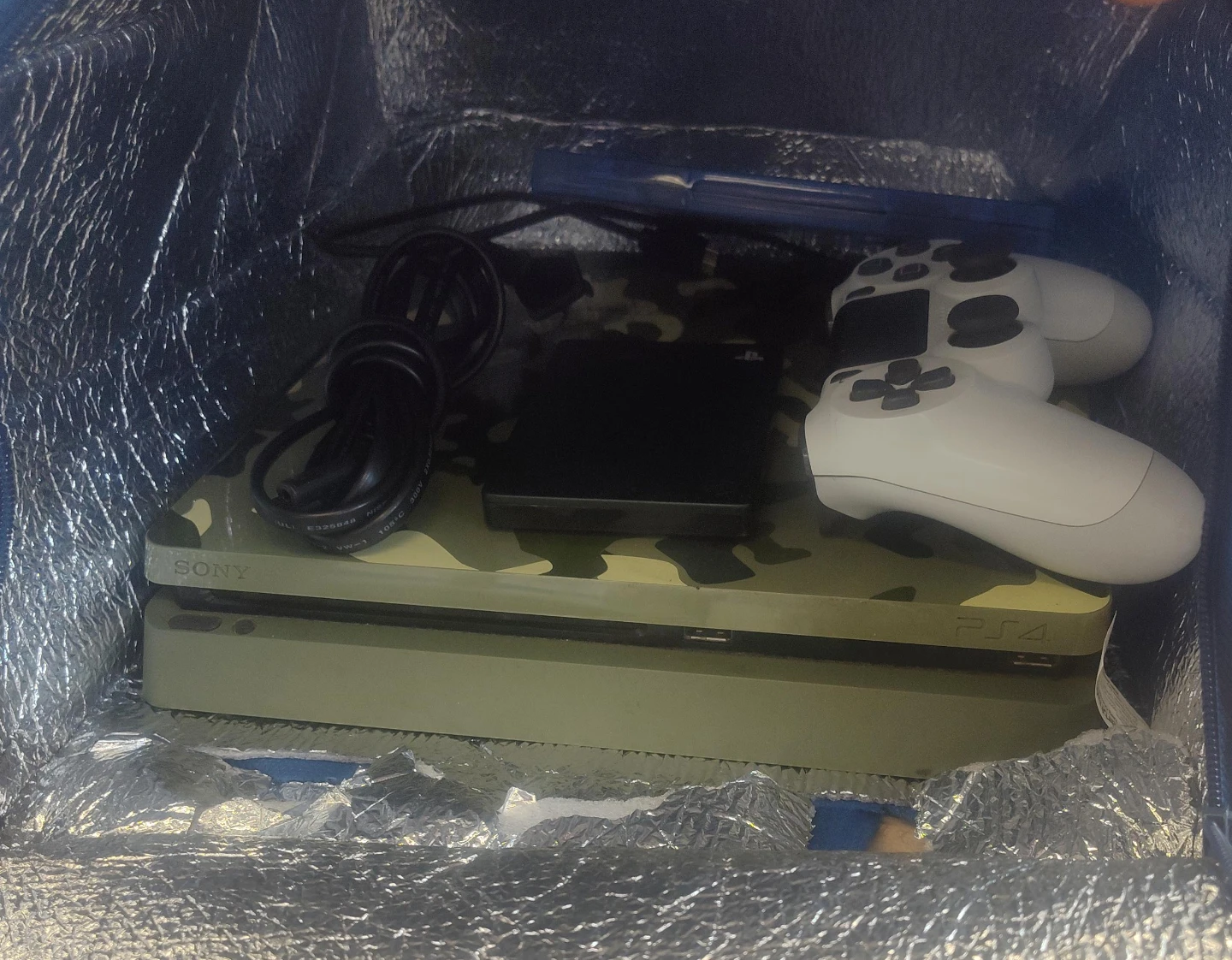 Sony PlayStation 4 Camo Console with Controller
