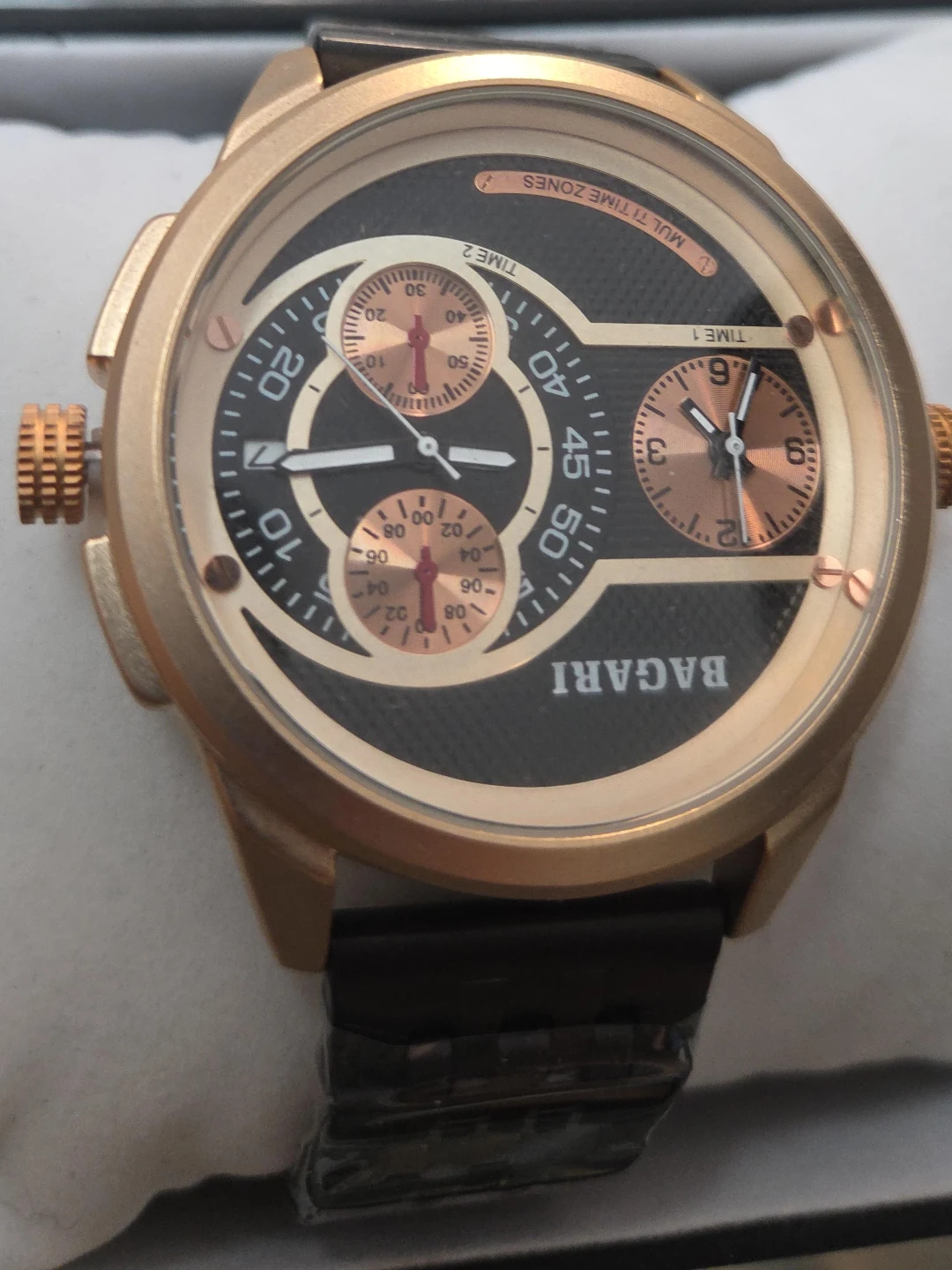 Bagari Multi-Time Zone Watch