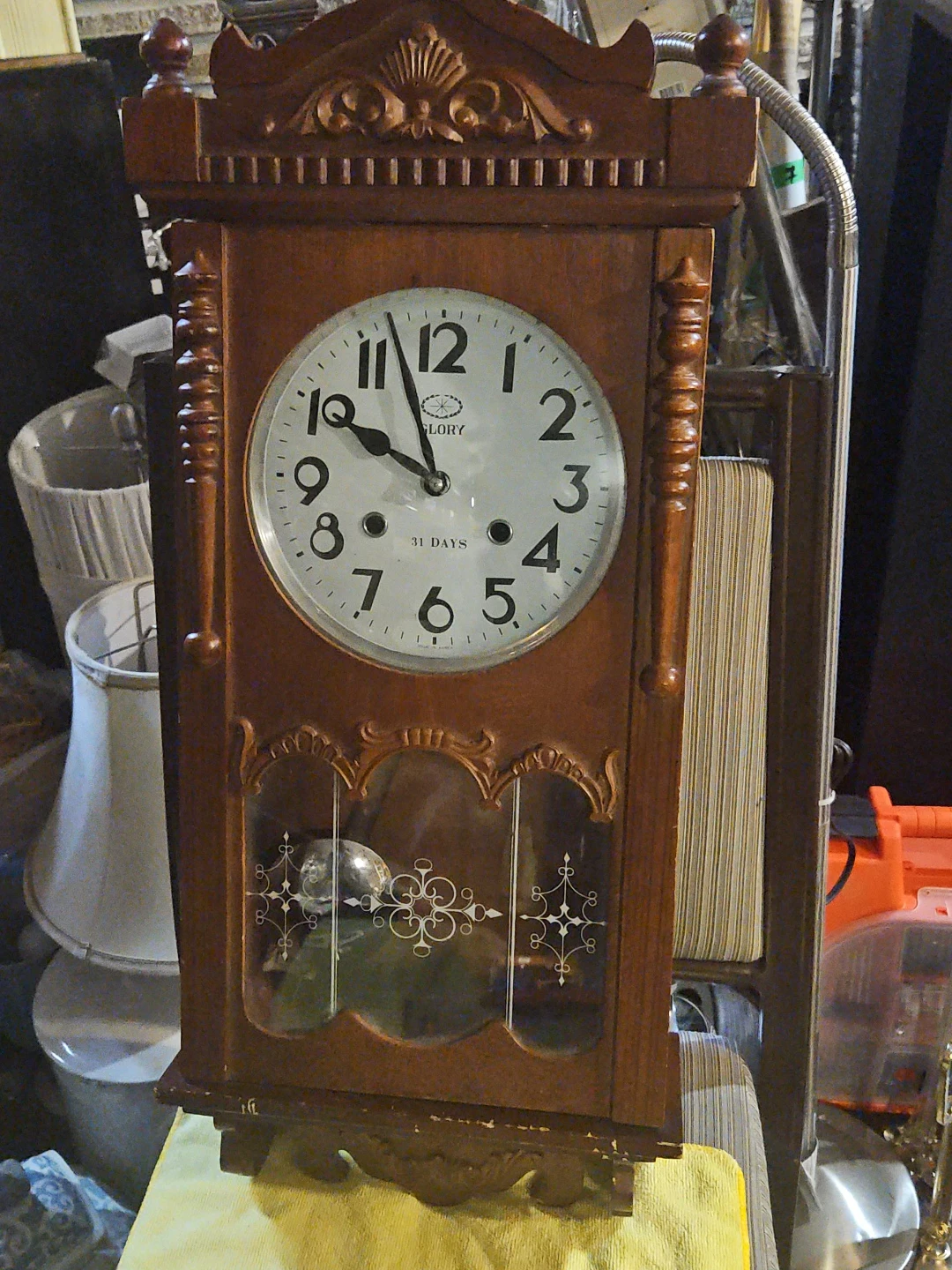 Glory 31 Day Wall Clock