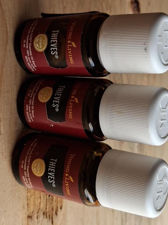 Young Living Thieves Essential Oil Blend - 15 ml (Set of 3)