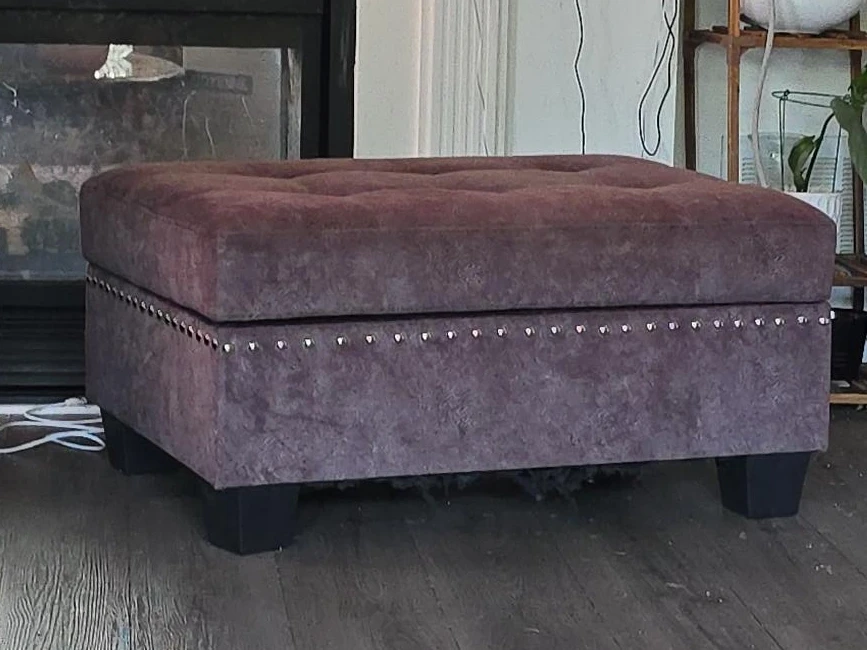 Tufted Storage Ottoman
