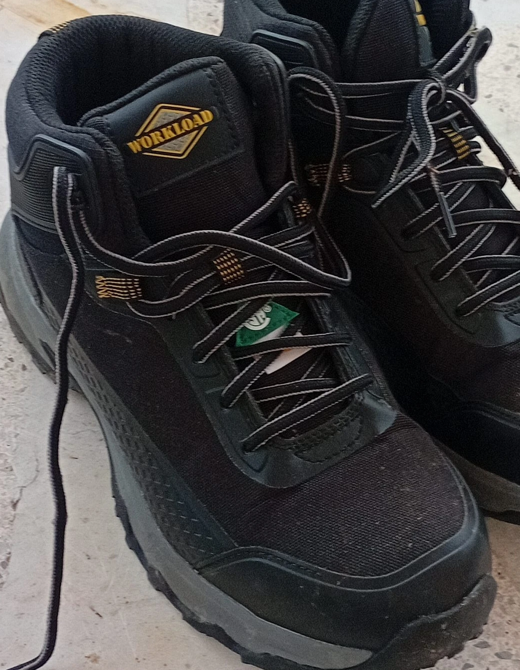 Workload Black Work Boots