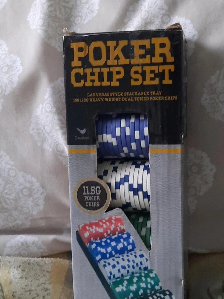 Cardinal Poker Chip Set - 100pc 11.5g