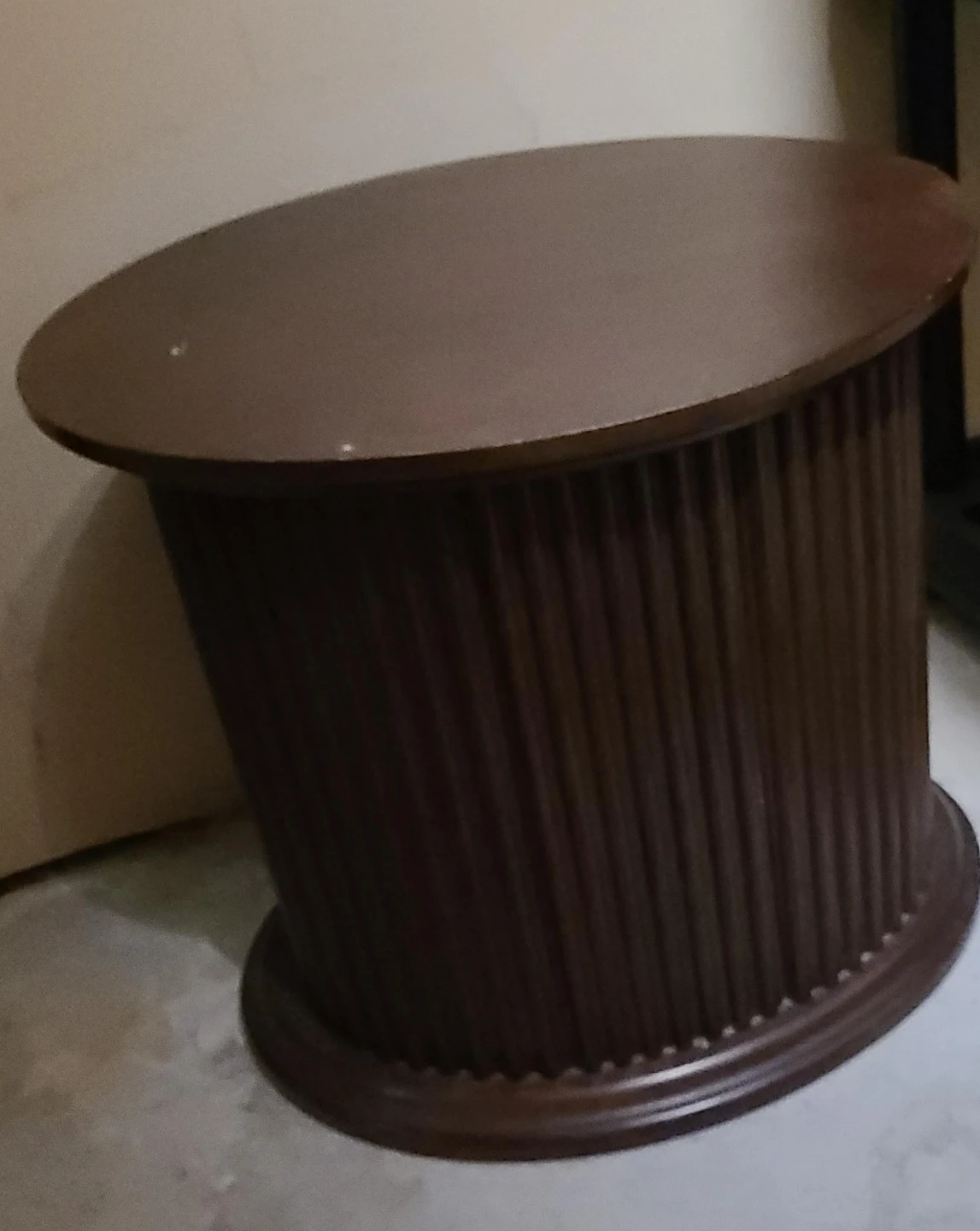 Dark Wood Accent Table