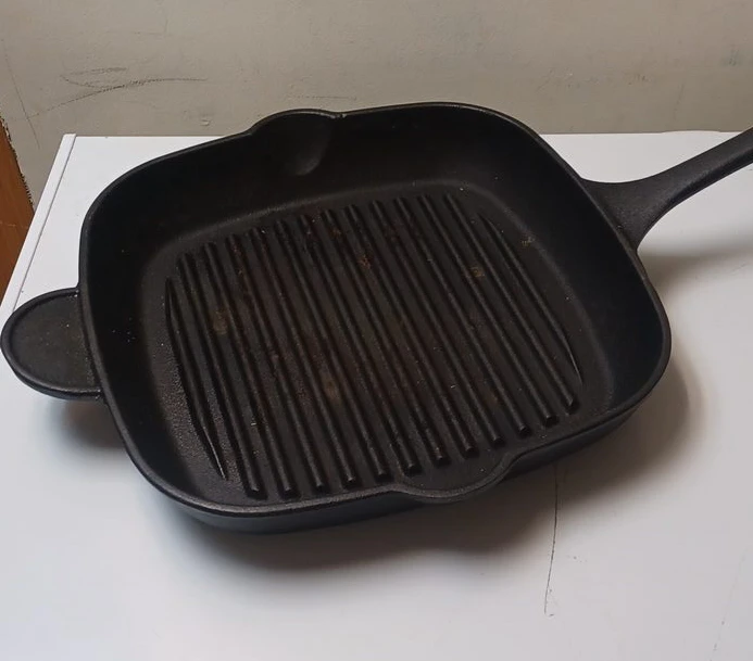 Cast Iron Square Grill Pan