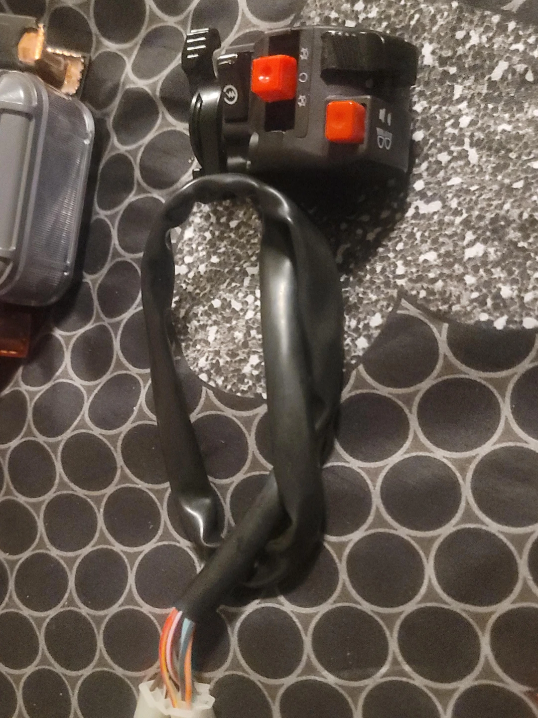 Motorcycle Handlebar Switch Assembly