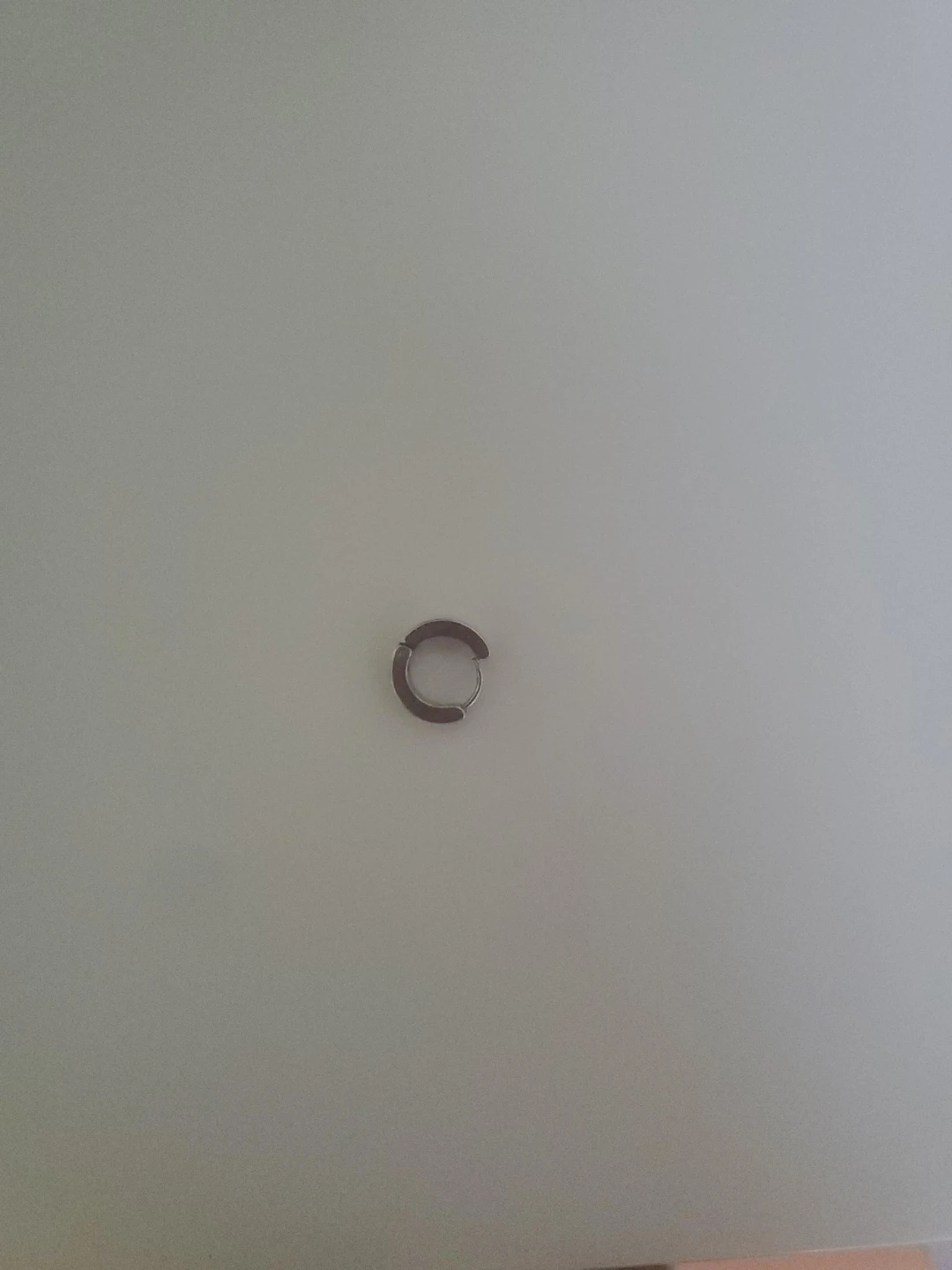 Silver Hoop Earring