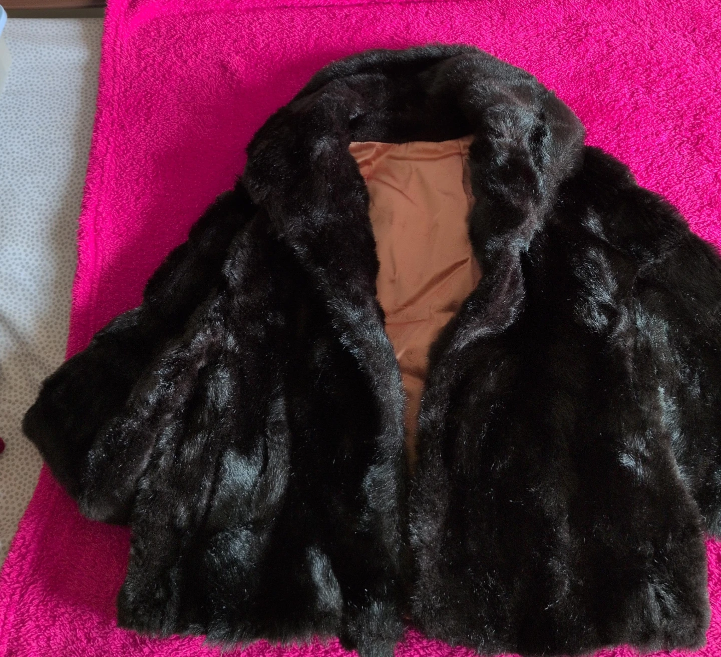 Women's Dark Brown Faux Fur Coat