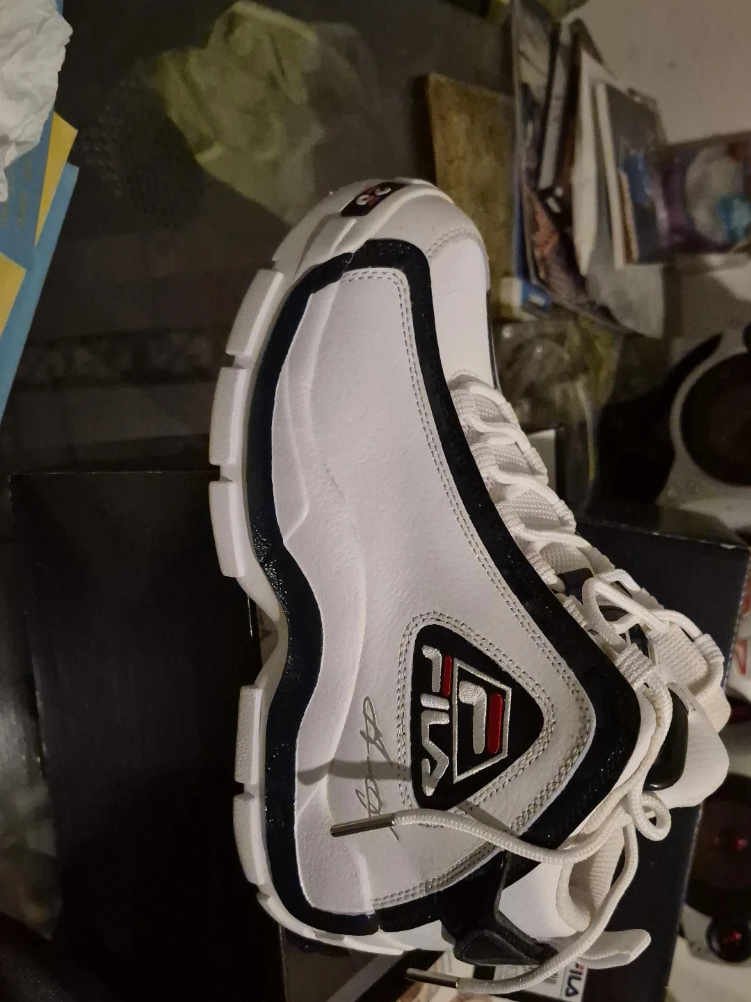 Fila Sneakers White Blue