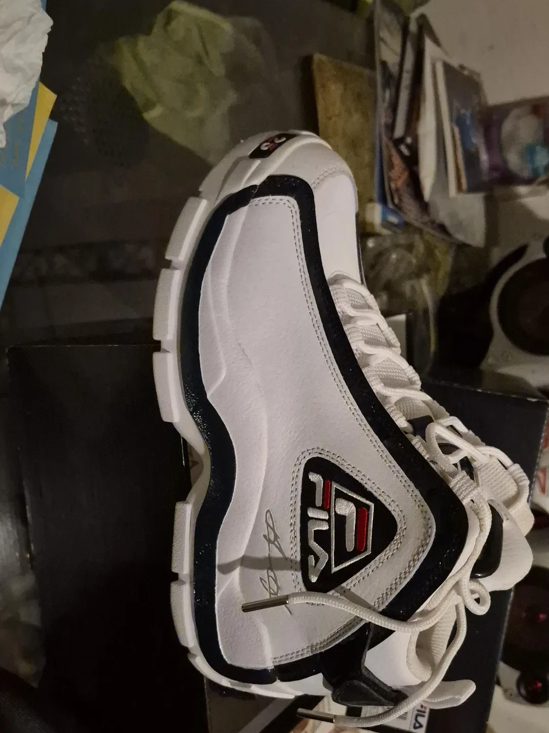 Fila Sneakers White Blue