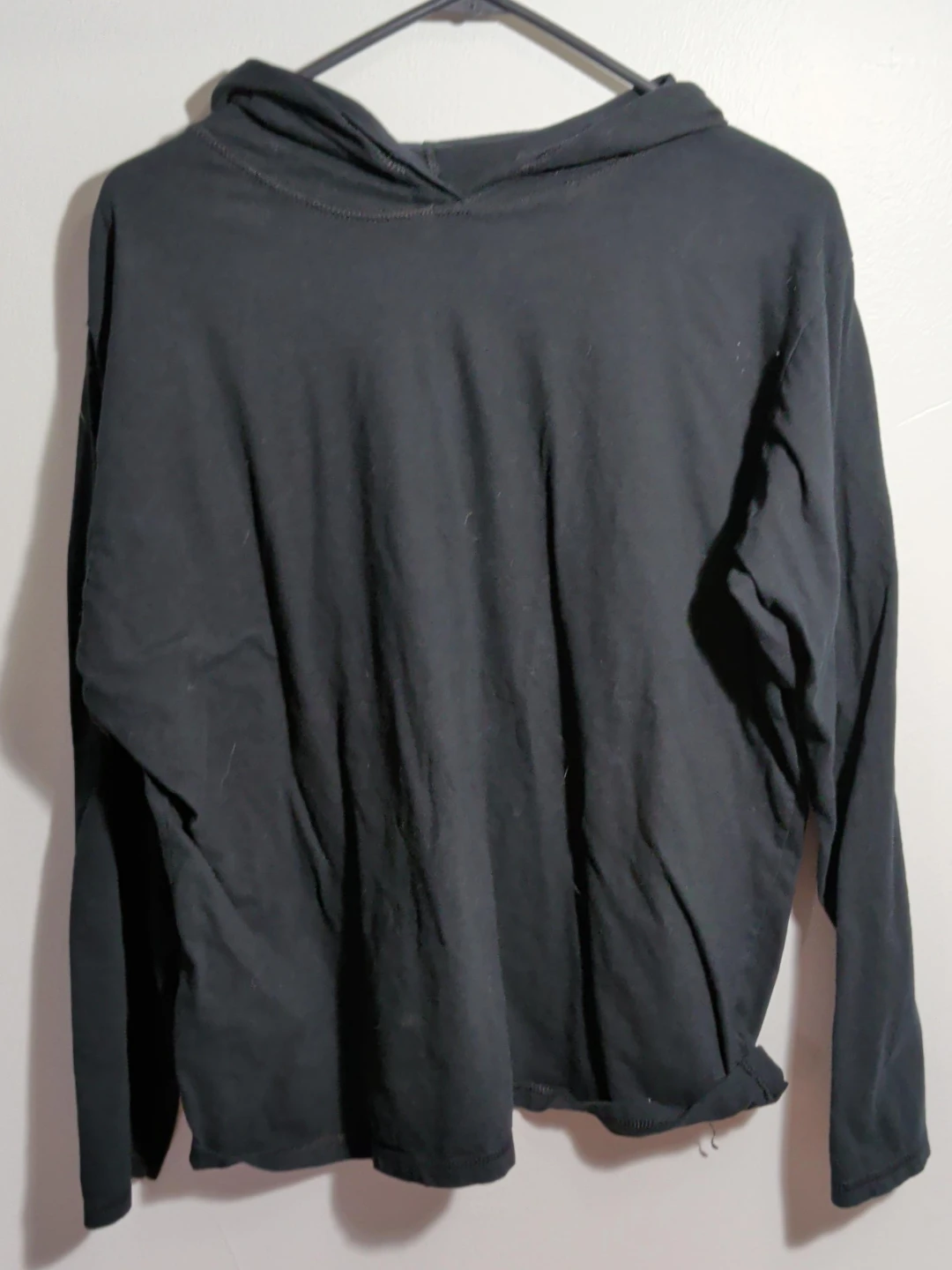 Black Long Sleeve Hoodie