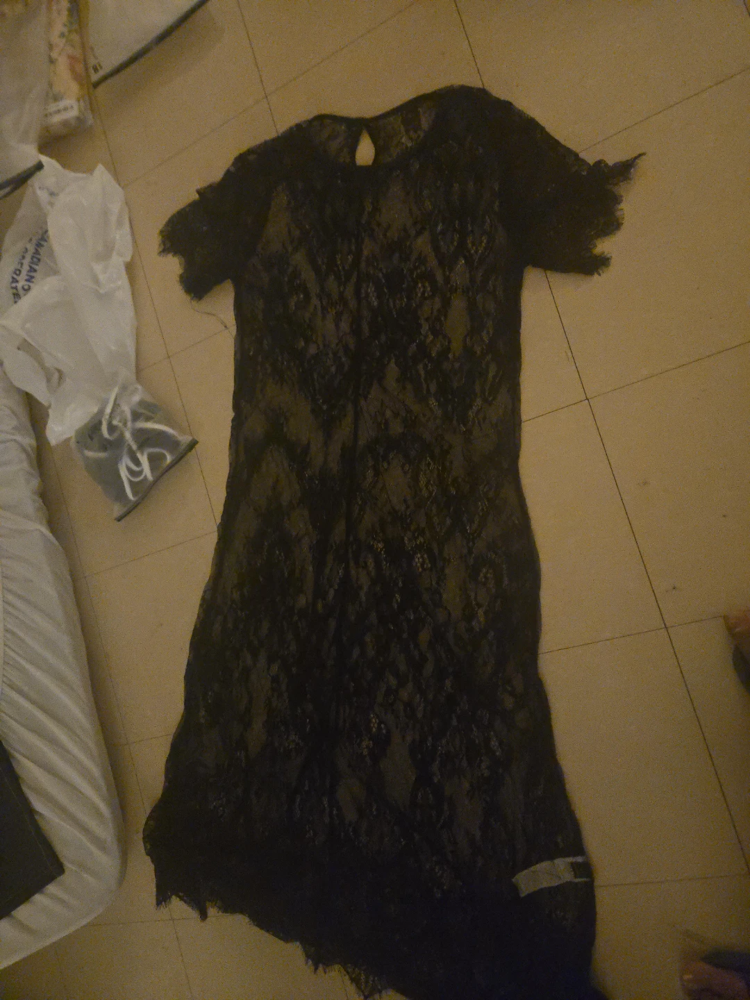 Black Lace Dress