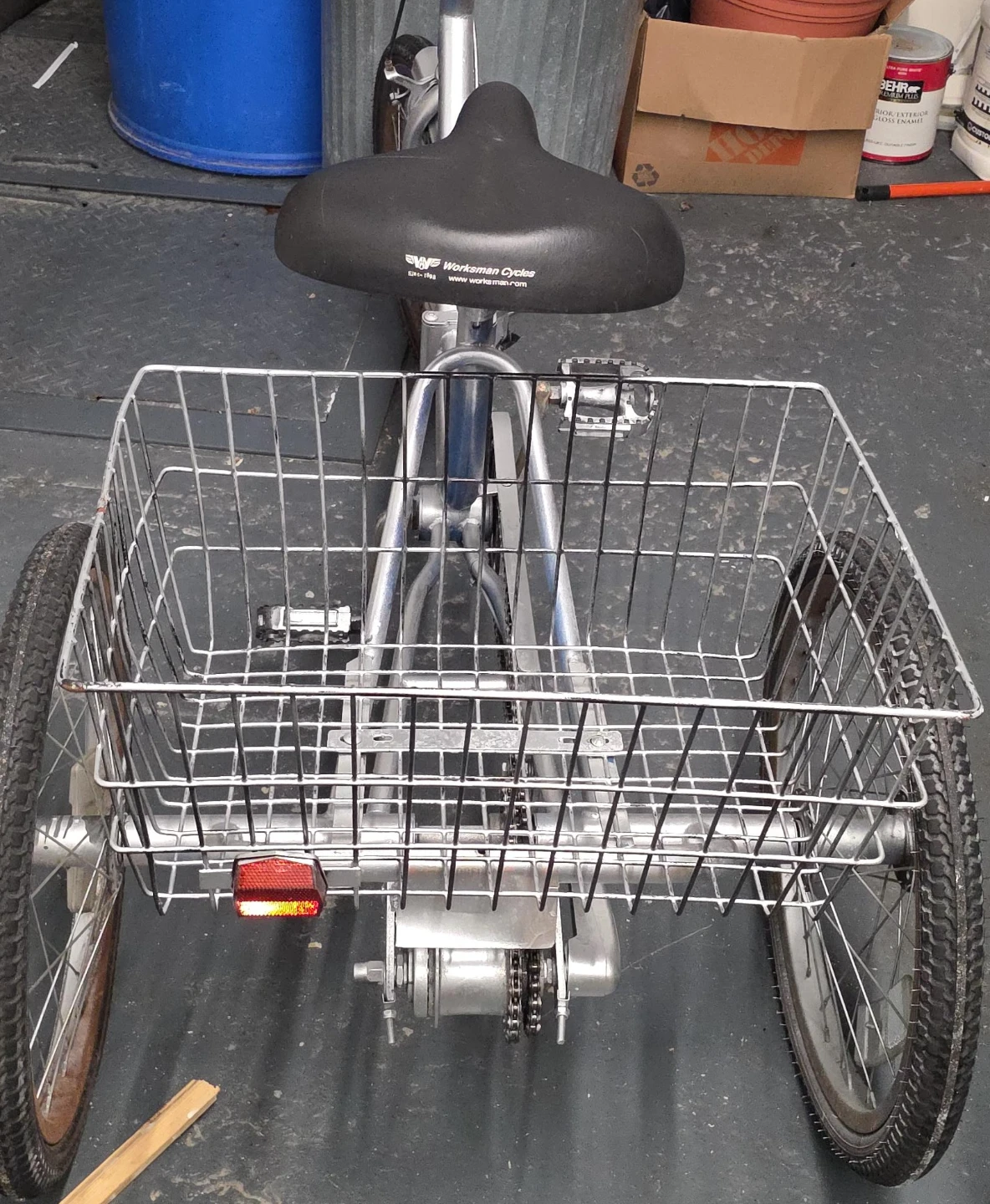 Worksman Cycles Industrial Adult Tricycle