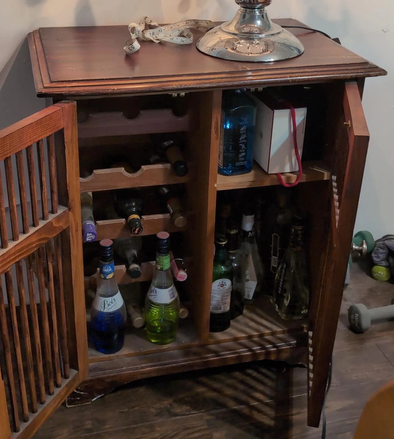 Wooden Wine Cabinet