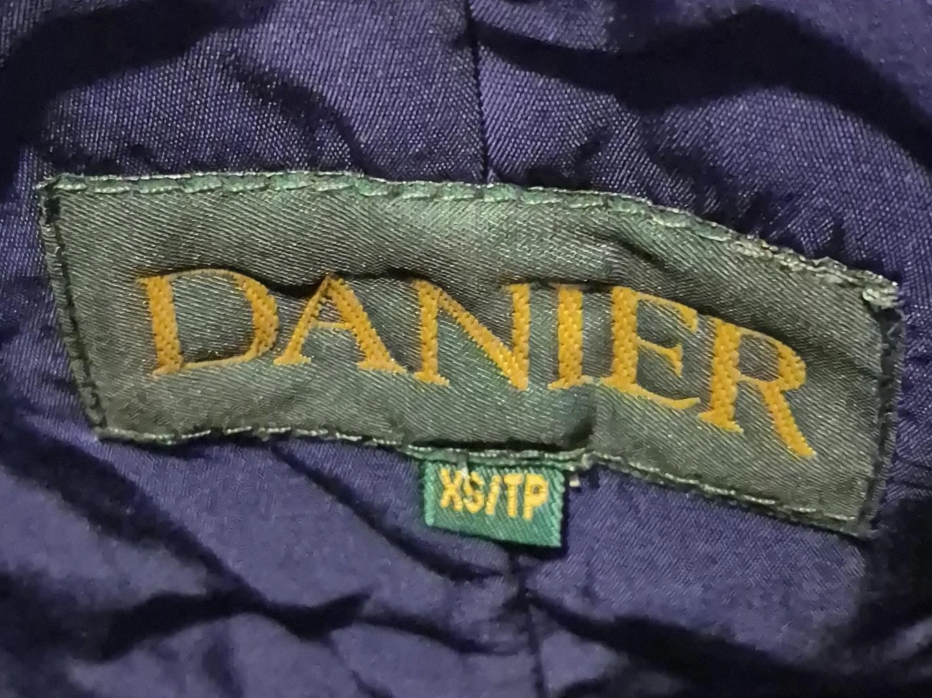 Danier Purple Velvet Corset Top