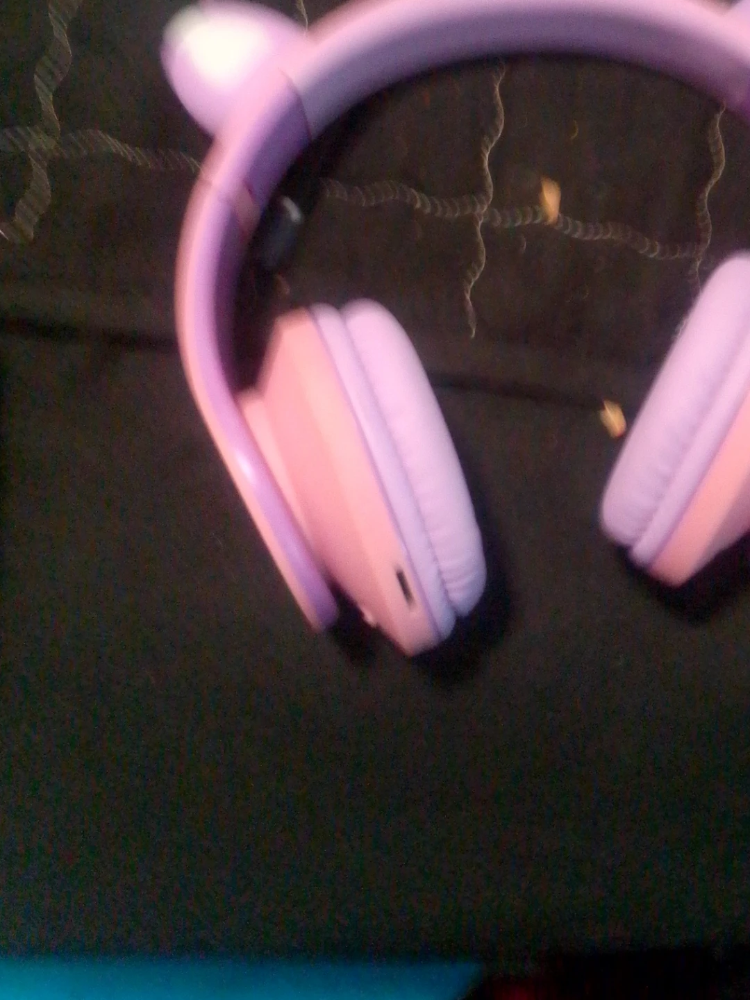 Purple Cat Ear Headphones