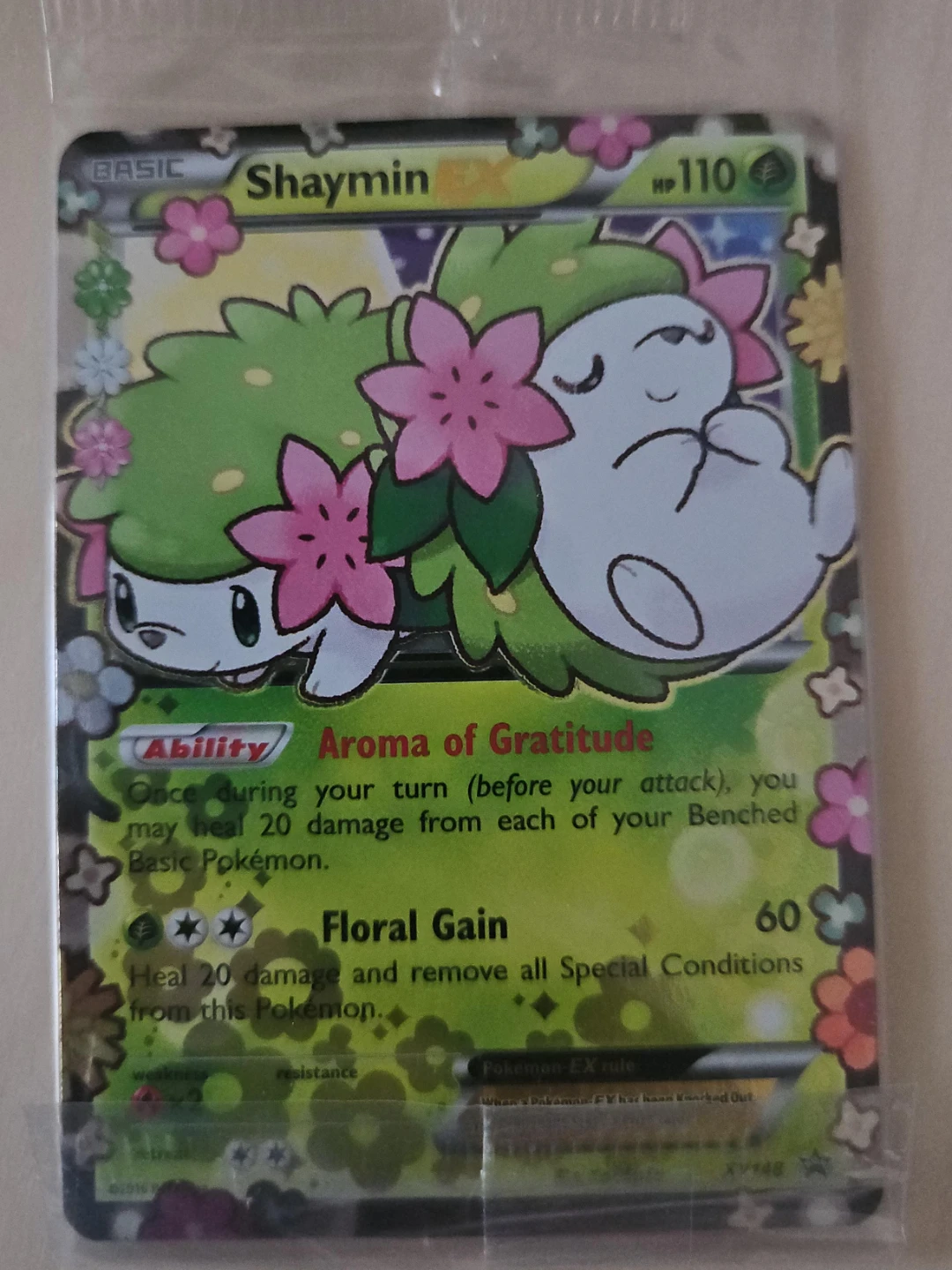Pokémon Shaymin EX #XY148 – Black Star Promo – Ultra Rare