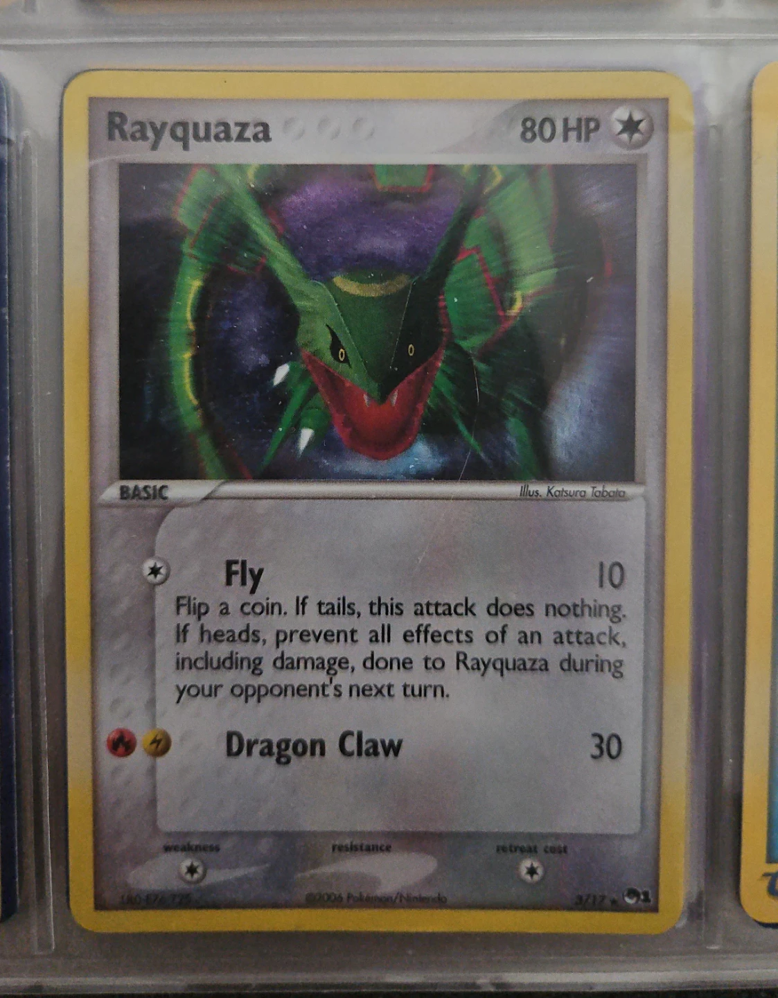 Pokémon Rayquaza – POP Series 1 – Holo Rare – Vintage Promo