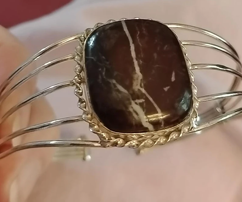 Sterling Silver Cats Eye Bracelet