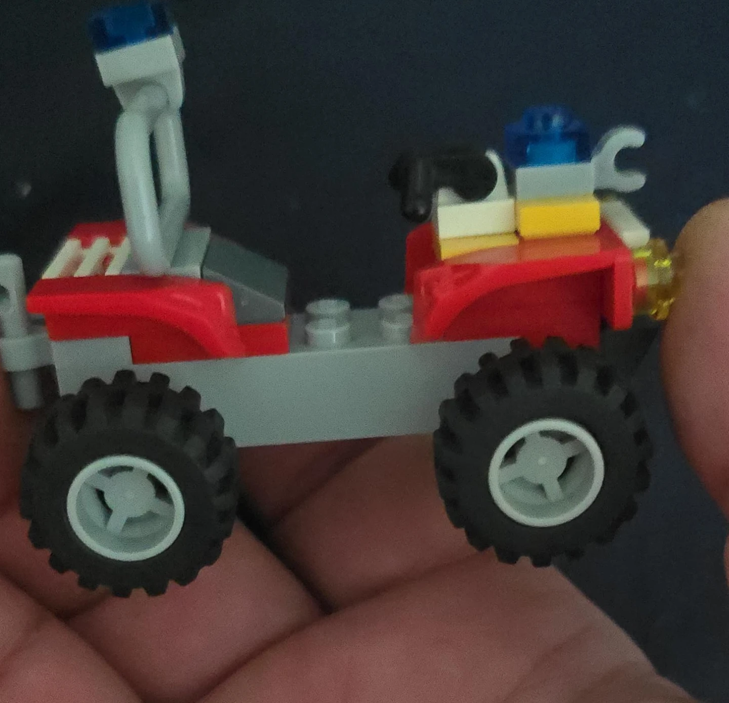 LEGO Firefighter Minifigure with Accessories