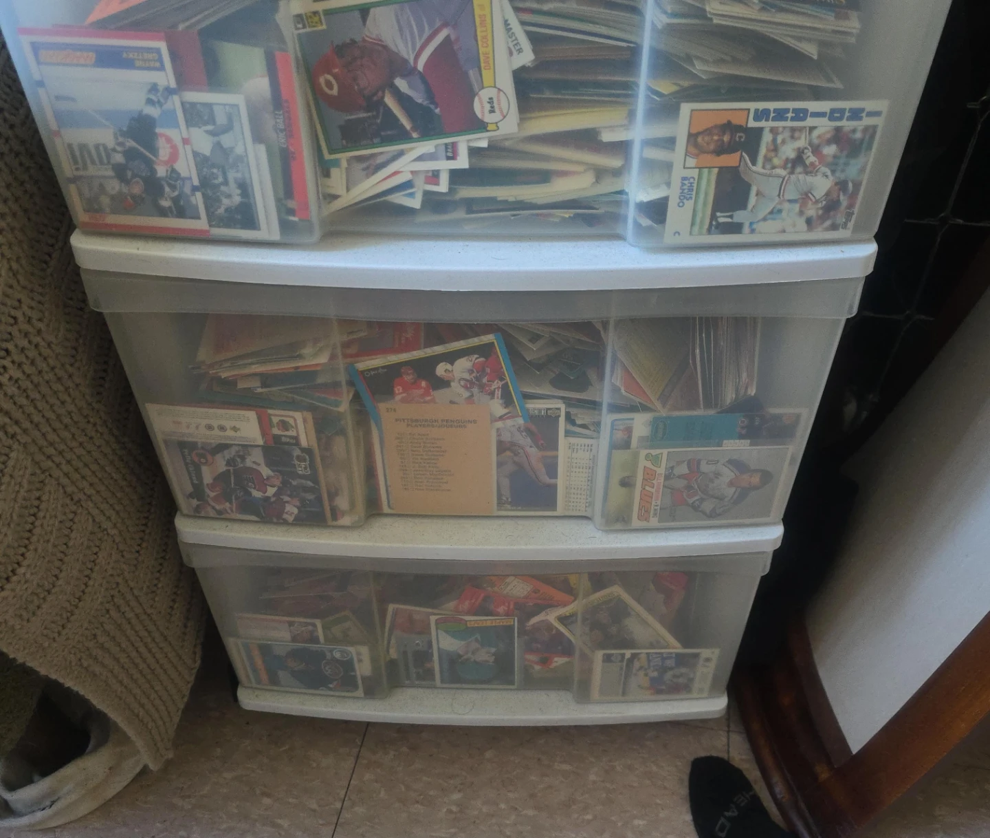 Collection of Hockey Trading Cards