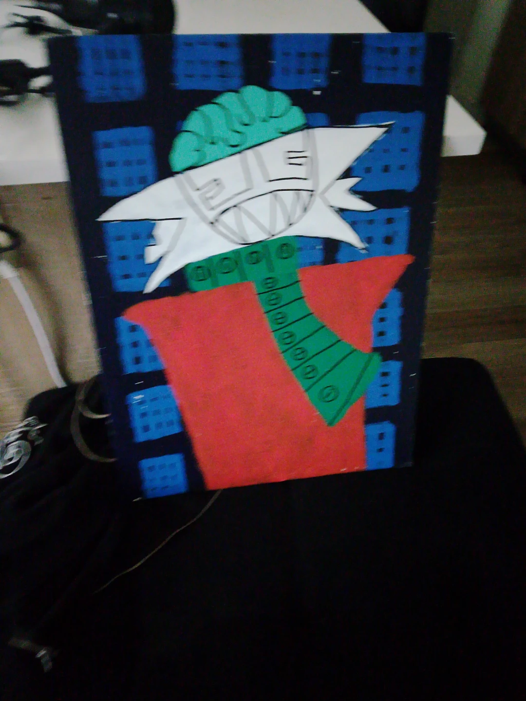 Handmade Artwork - Cartoon Character Painting