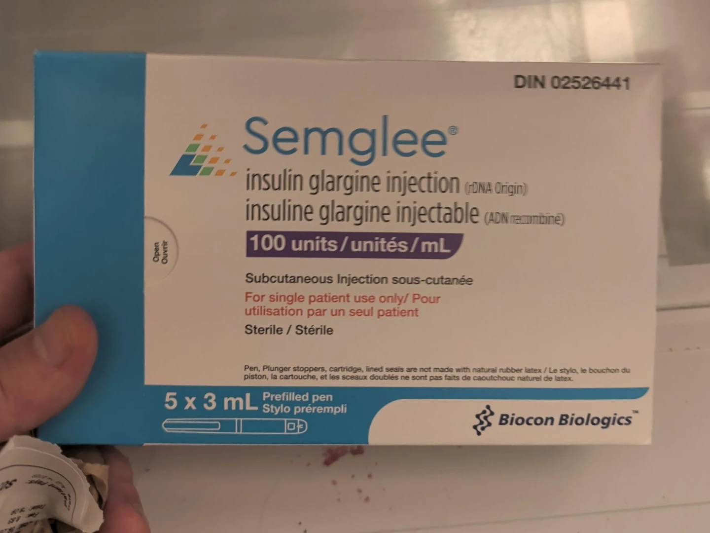 Semglee Insulin Glargine Injection Pre-filled Pens