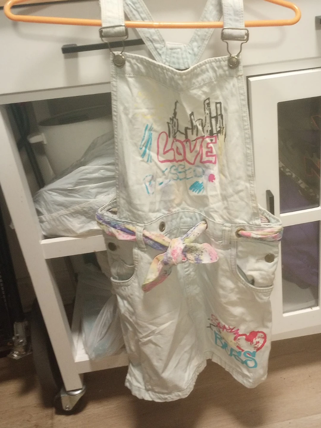 Girls Overall Shorts
