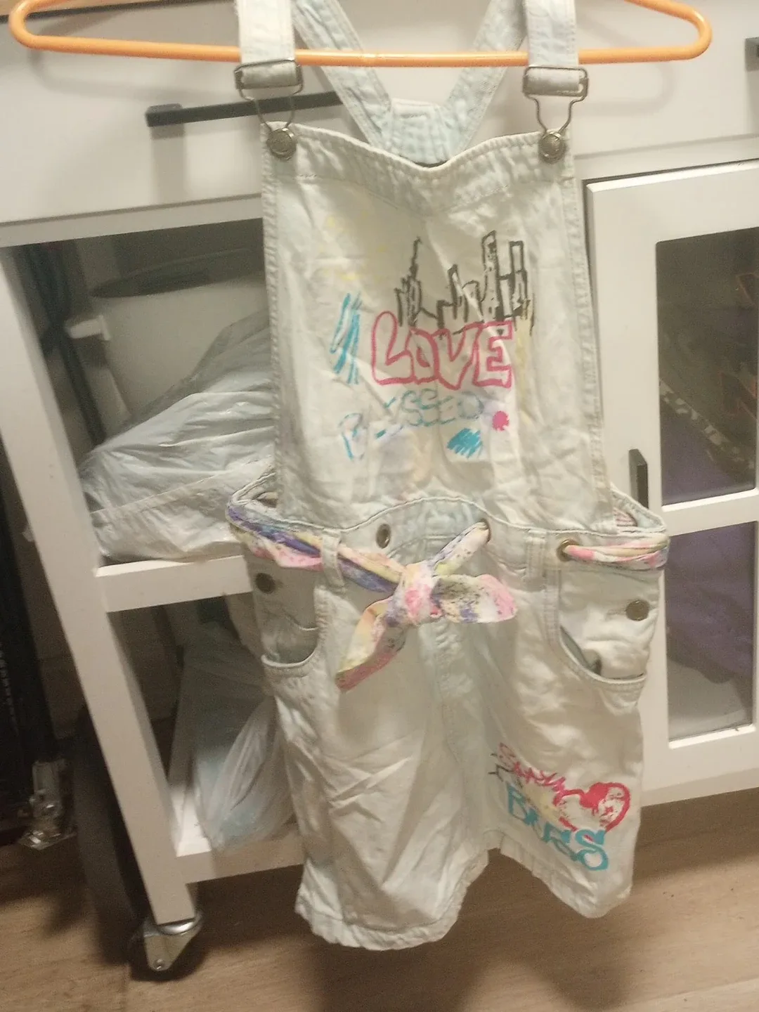 Girls Overall Shorts