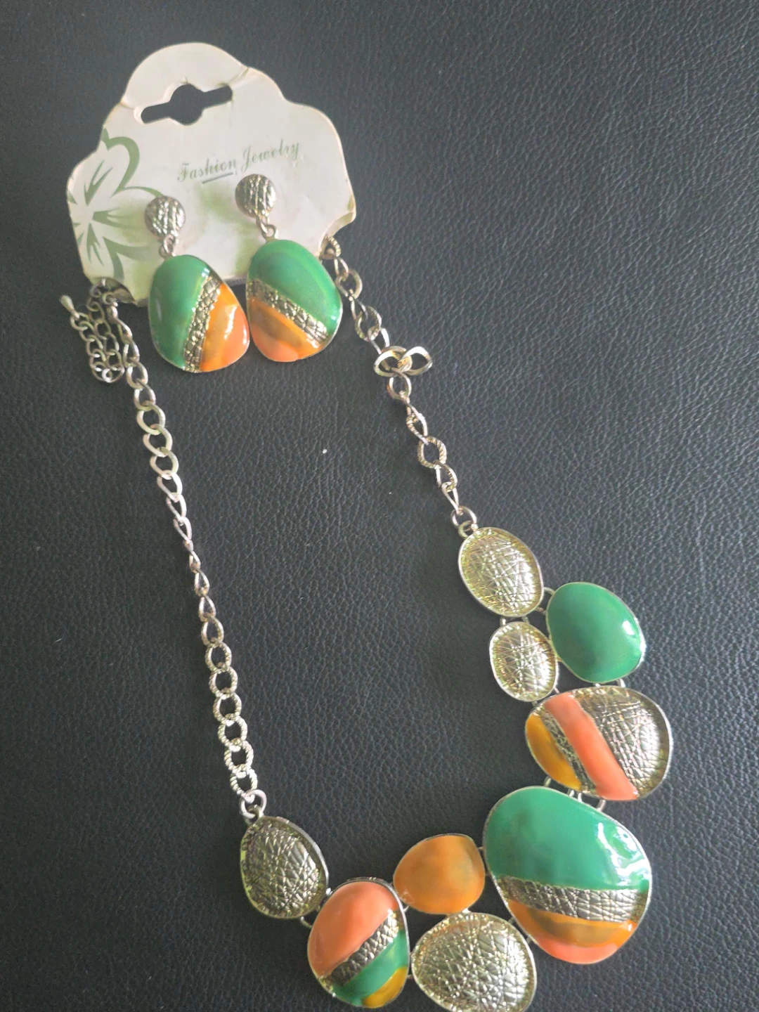 Fashion Jewelry Set - Necklace and Earrings