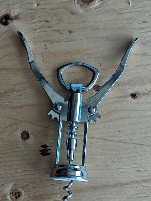 Silver Metal Corkscrew