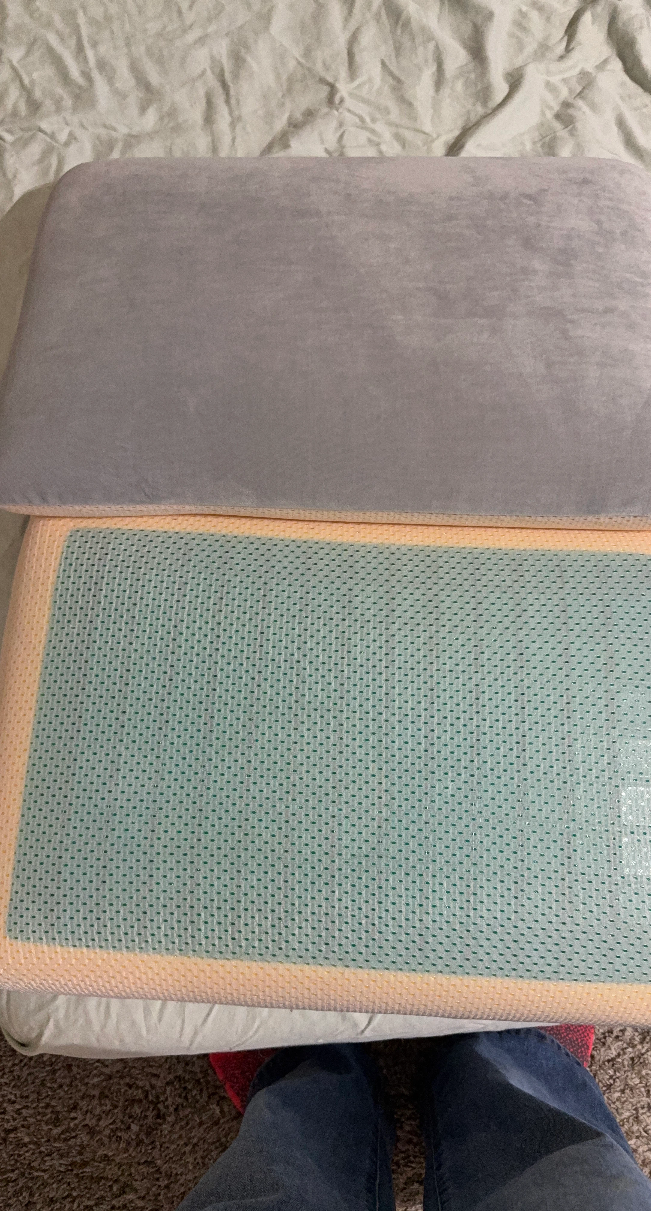 Gray Pillow Top Cushion